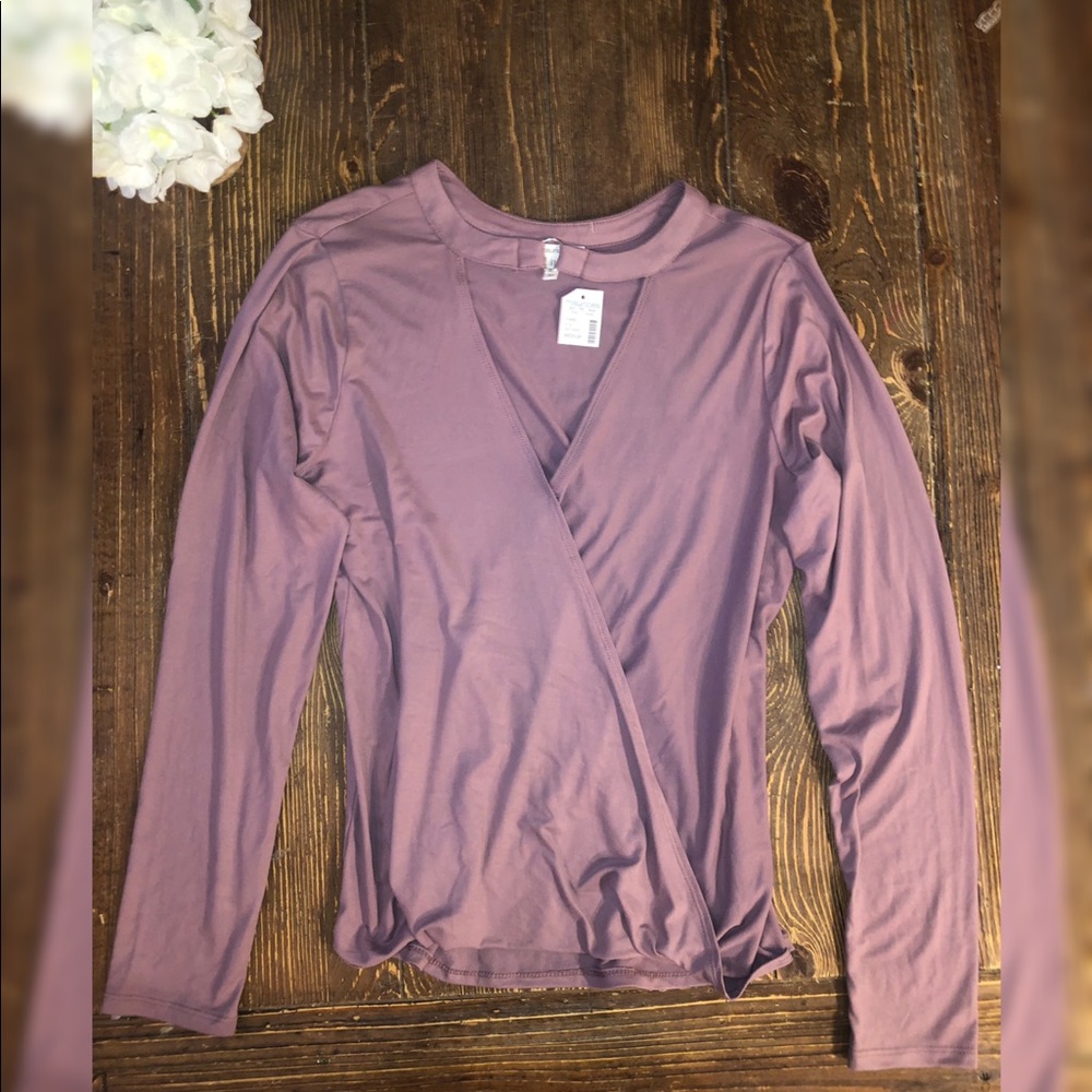 NWT Maurice’s knit blouse sz M